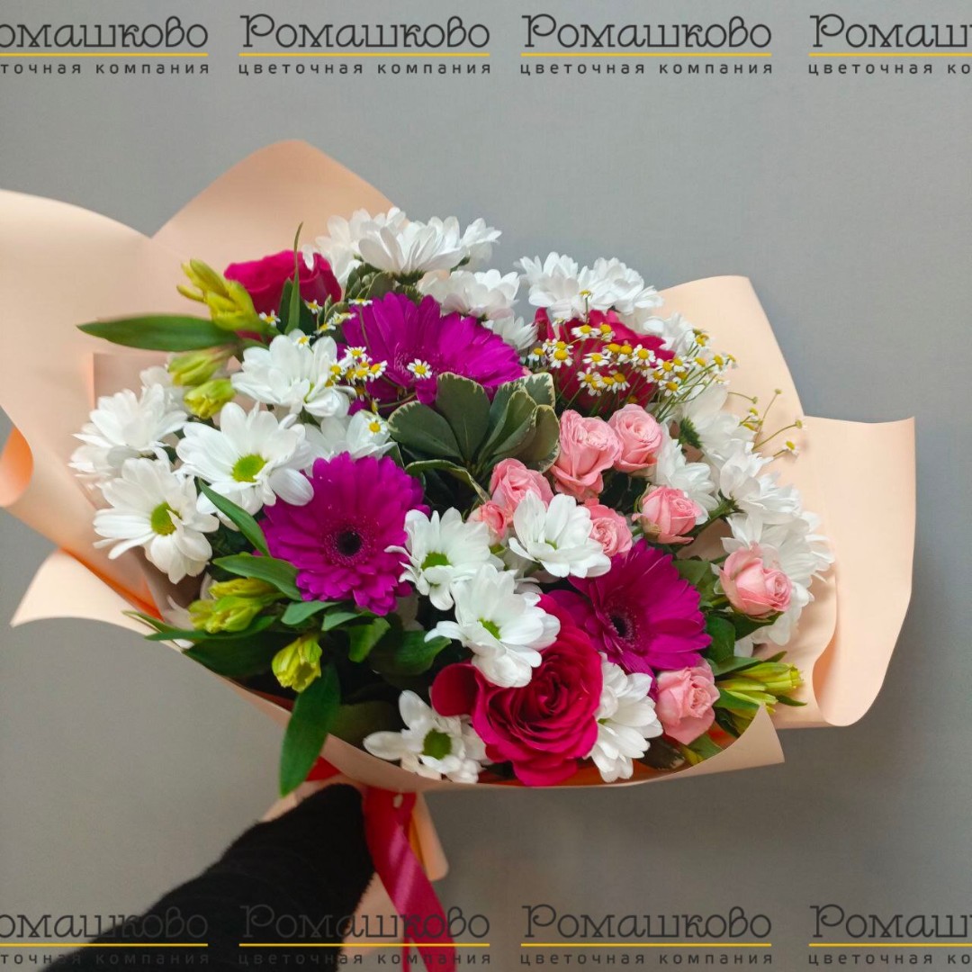 Букет «Прикосновение весны»