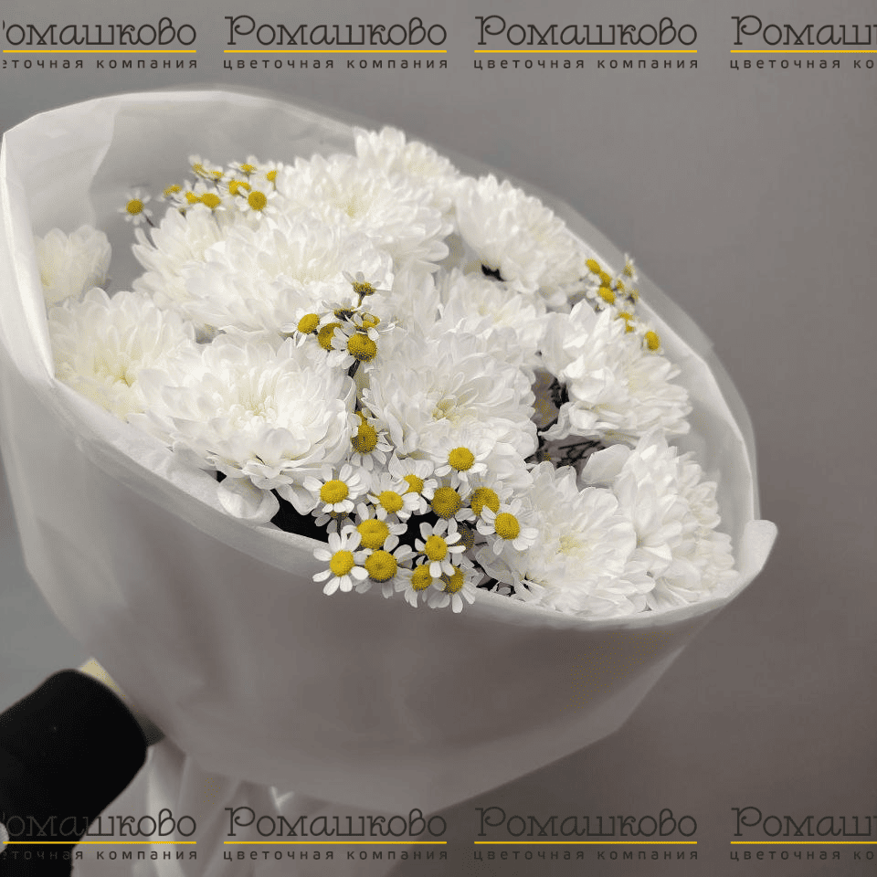Букет из хризантемы «Цветочная россыпь»