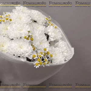 Превью Букет из хризантемы «Цветочная россыпь»