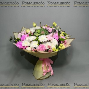 Превью Букет из хризантемы «Цветочная россыпь»