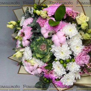 Превью Букет из хризантемы «Цветочная россыпь»