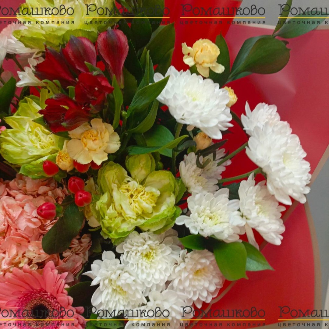 Букет из гортензий «Букет из гортензийные изыски»