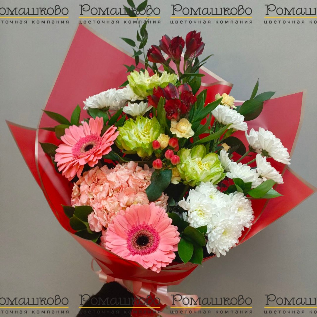 Букет из гортензий «Букет из гортензийные изыски»