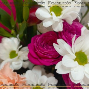 Превью Букет из хризантем «Восхитительные чувства»