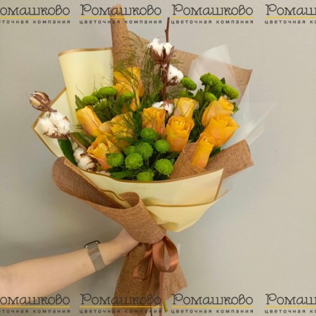 Букет «Лучистые цветы» за 4 940 - «Ромашково» в Красноярске
