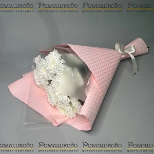 Превью Букет из хризантемы «Чистый шарм»