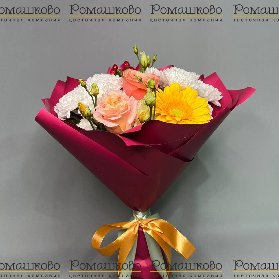 Букет из гербер «Аромат весны»