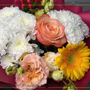 Превью Букет из гербер «Аромат весны»