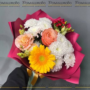 Превью Букет из гербер «Аромат весны»