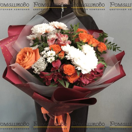 Букет из роз «Магия роз» за 4 300 - «Ромашково» в Красноярске
