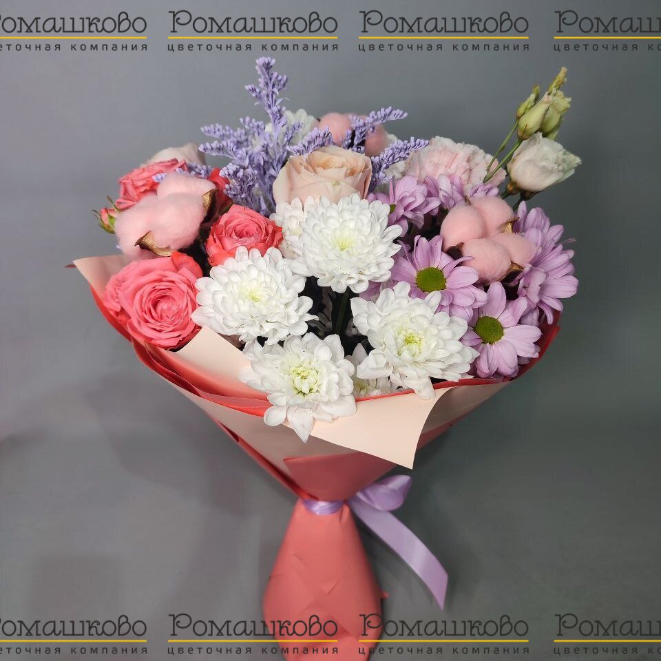 Букет «Цветущий праздник»