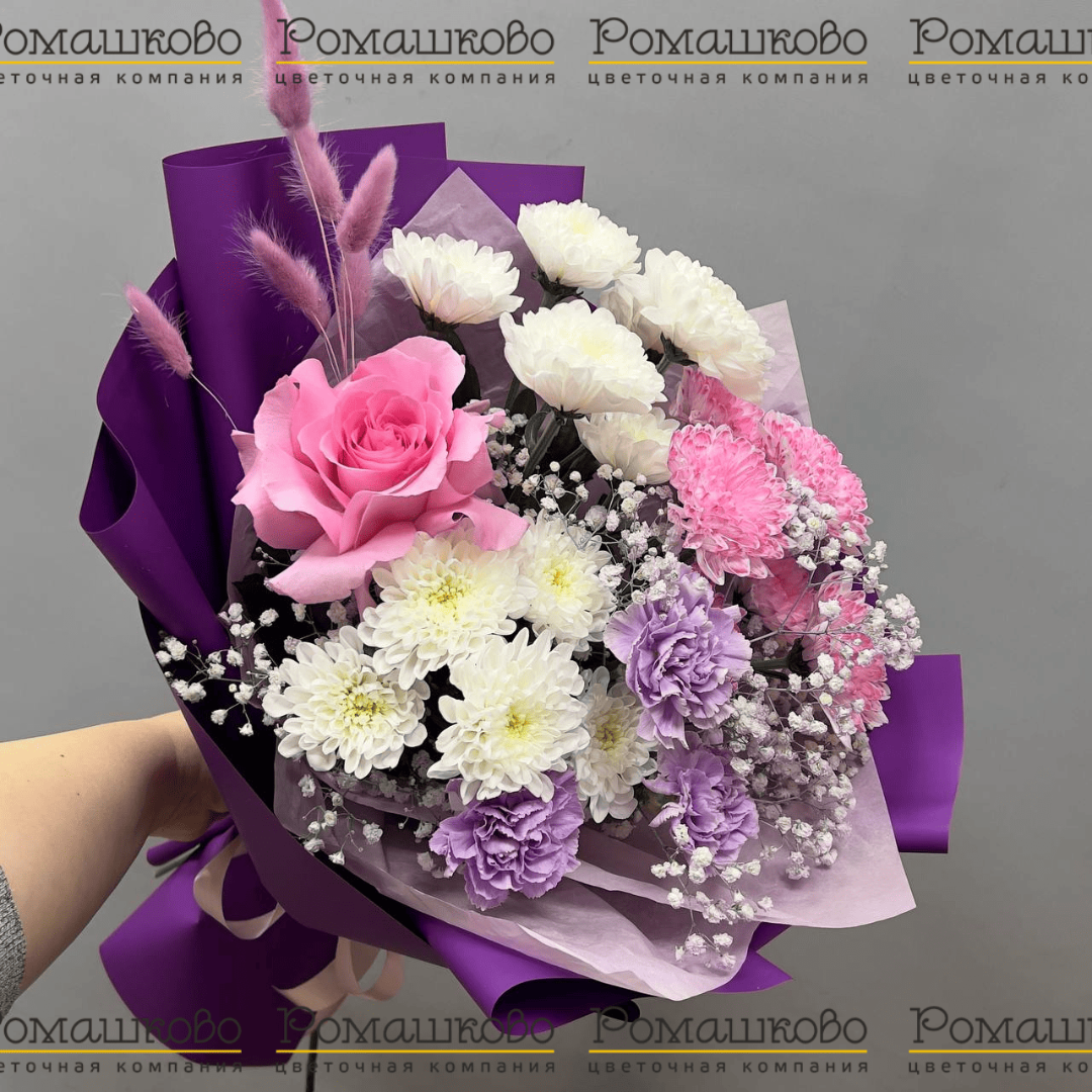 Букет «Цветущий праздник»