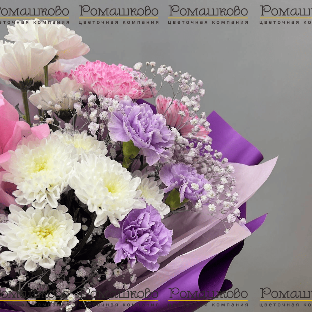 Букет «Цветущий праздник»