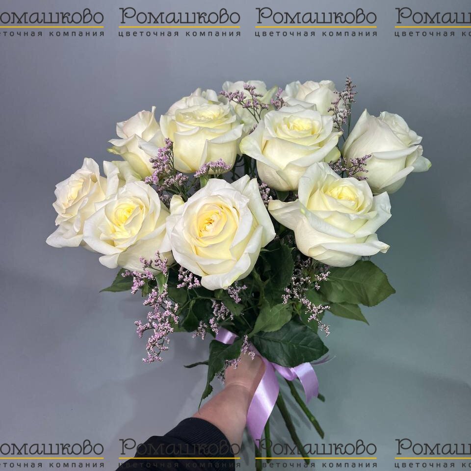 Букет из 11 пионовидных роз