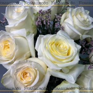 Превью Букет из 11 пионовидных роз