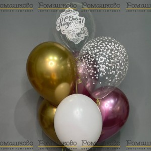 Превью Букет из 7 шаров с гелием