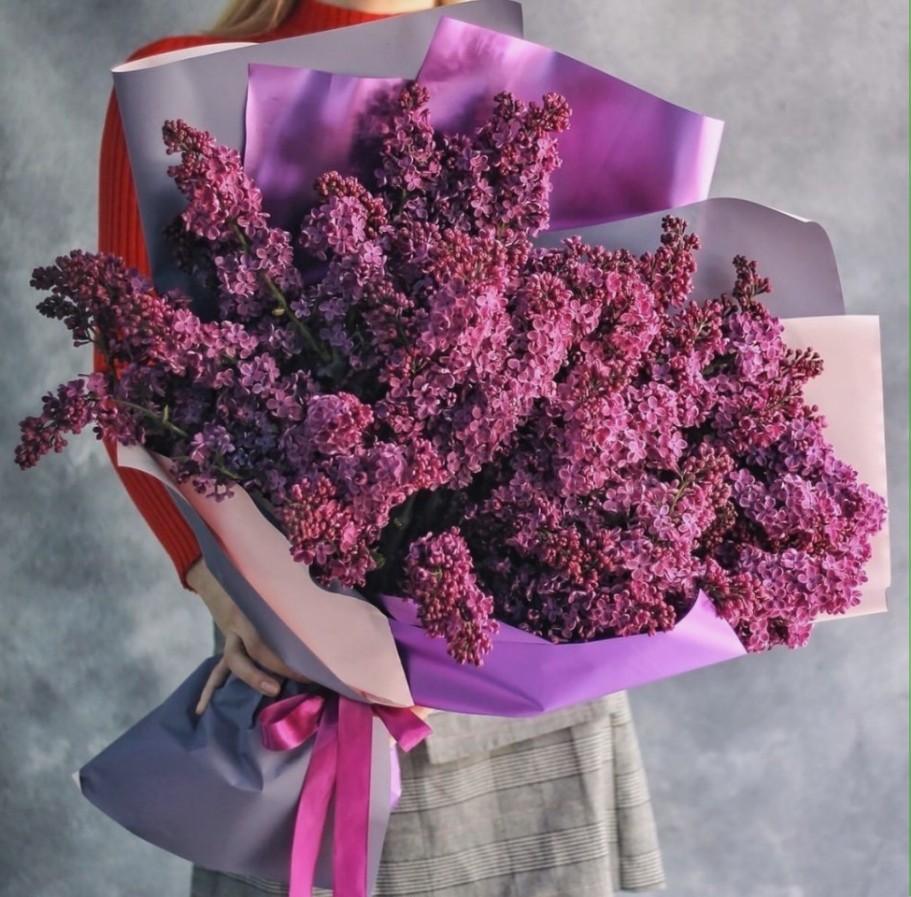 Букет из сирени  