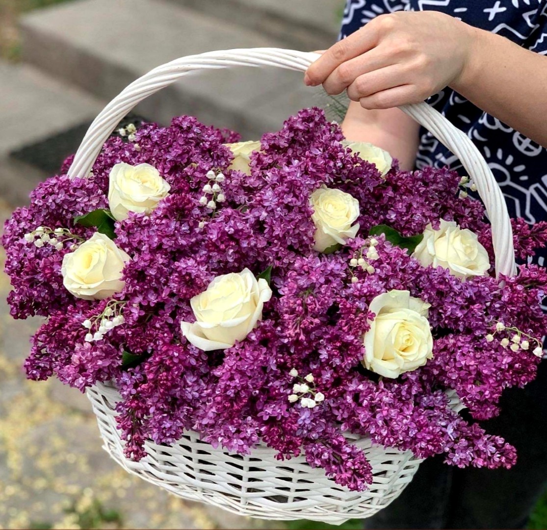 Букет из сирени 