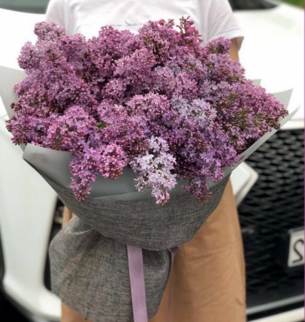 Букет из сирени 