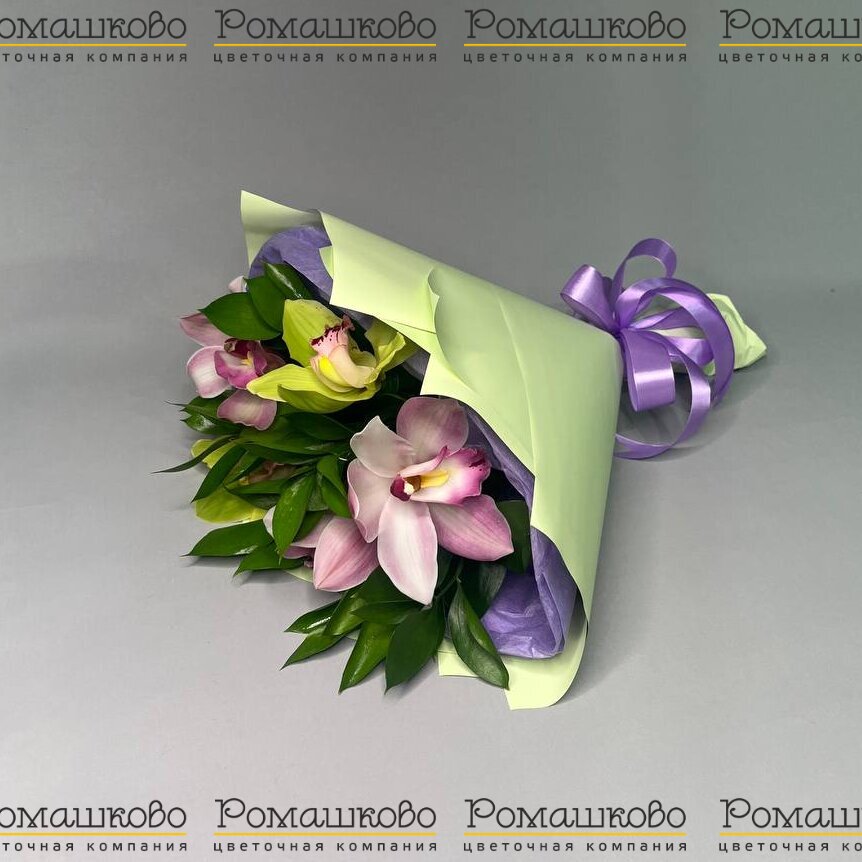 Букет из орхидей 