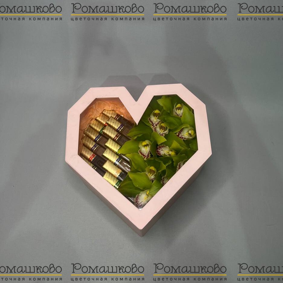 Композиция из орхидей 