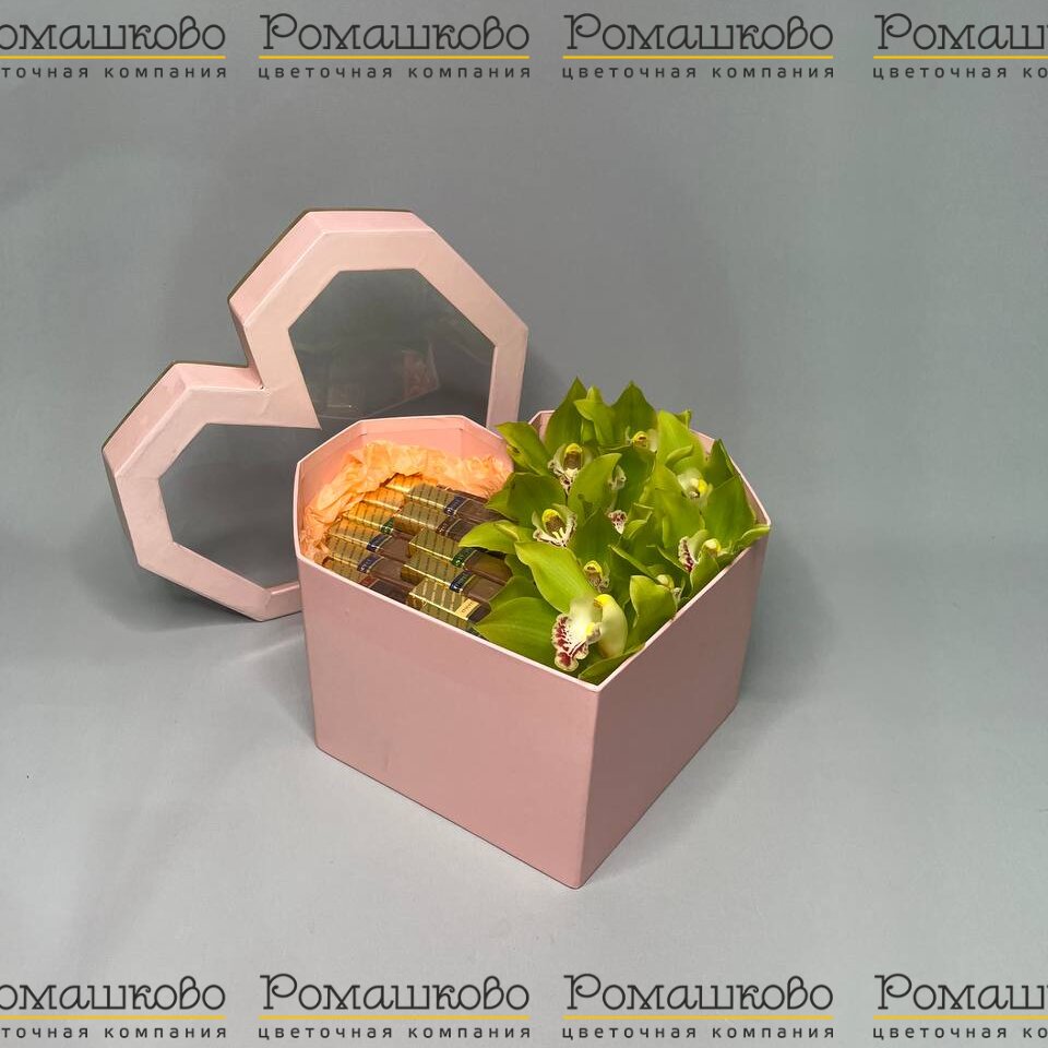 Композиция из орхидей 