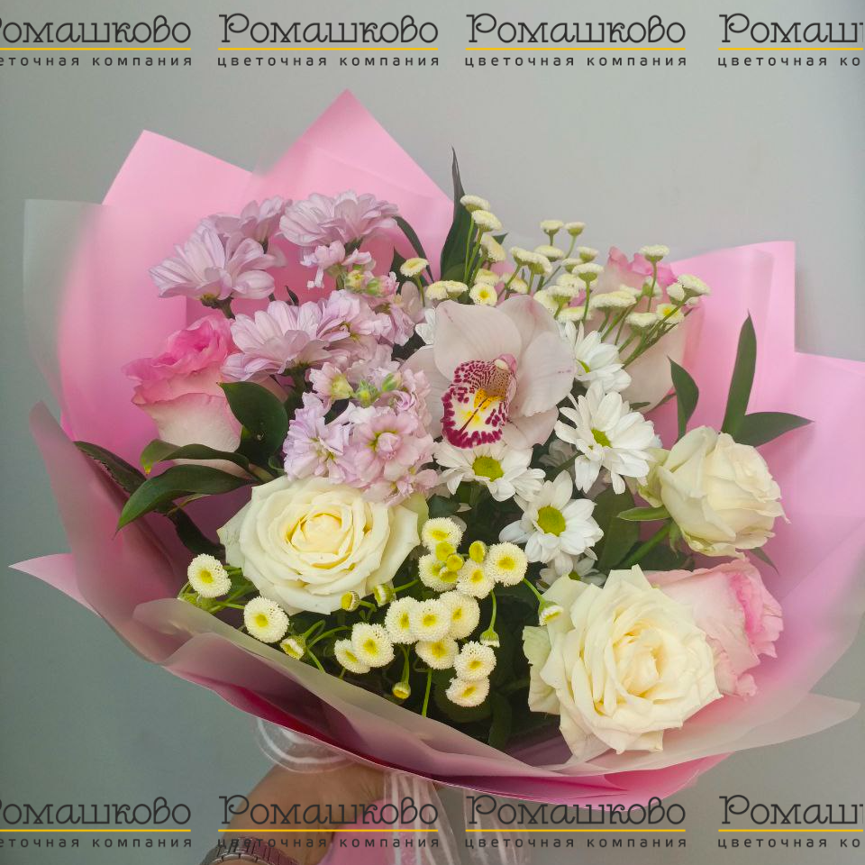 Букет из орхидей 