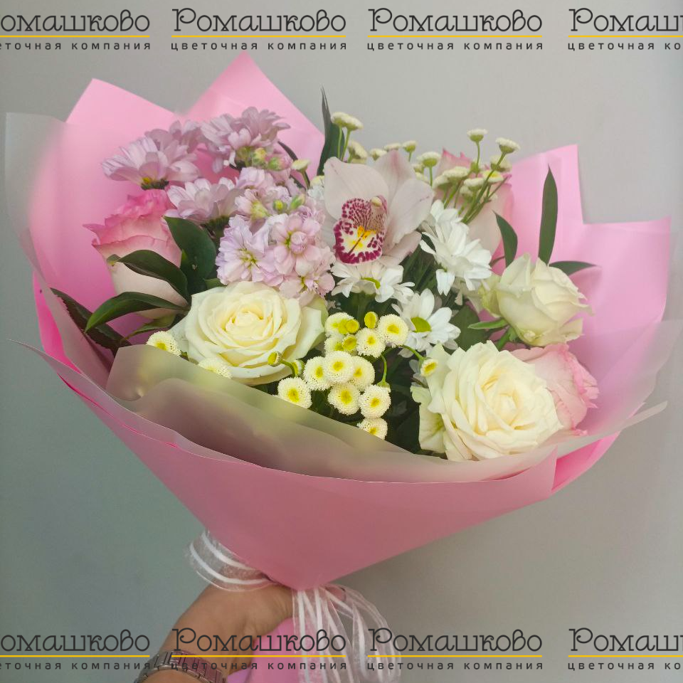 Букет из орхидей 