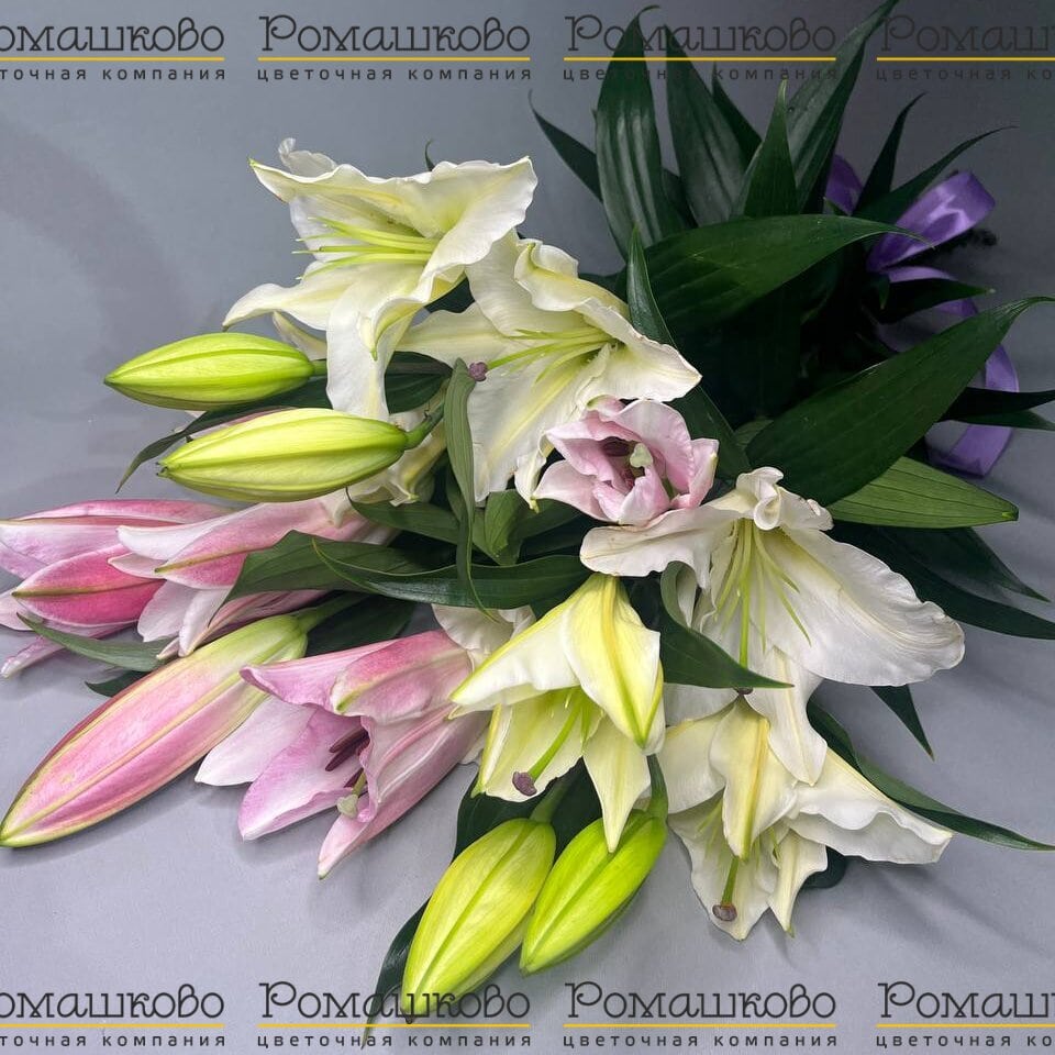 Букет из лилий «Ароматный вихрь»