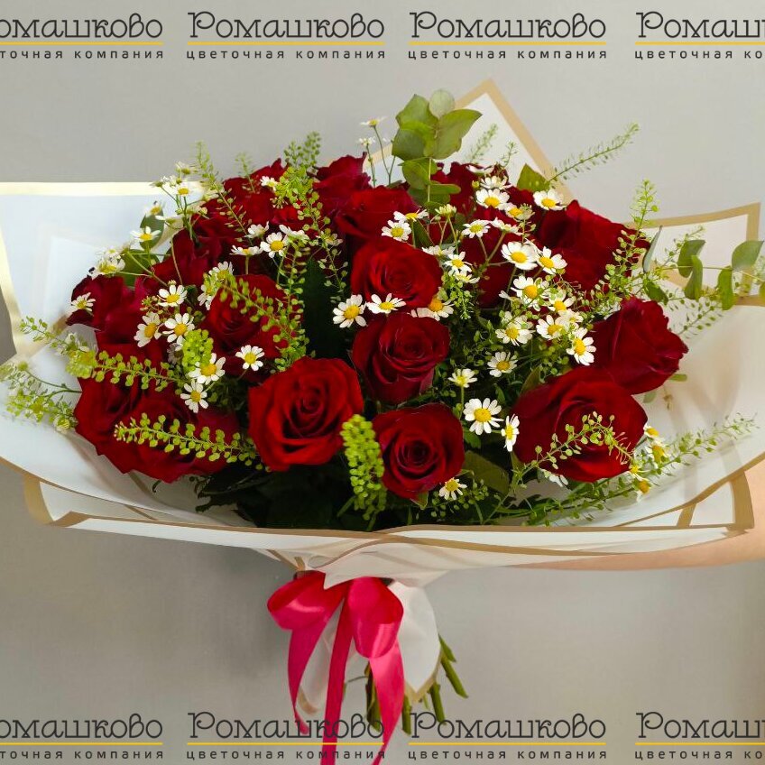 Букет из розы «Верность»