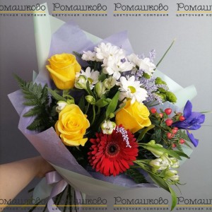 Превью Букет «Акварельные мотивы»