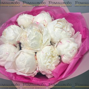 Превью Букет из пионов «Близко к сердцу»