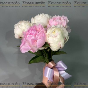 Превью Букет из пионов «Открой свое сердце»