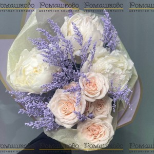 Превью Букет из пионов «Ласковый Букет из пионов»