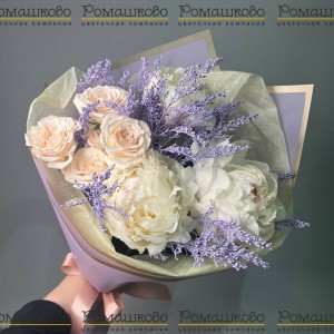 Превью Букет из пионов «Ласковый Букет из пионов»