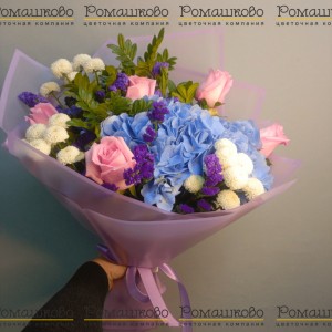 Превью Букет из гортензий «Чарующий Букет из гортензий»