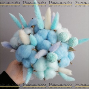 Превью Коробочка из сухоцветов «Легкость воздуха»