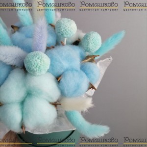 Превью Коробочка из сухоцветов «Легкость воздуха»