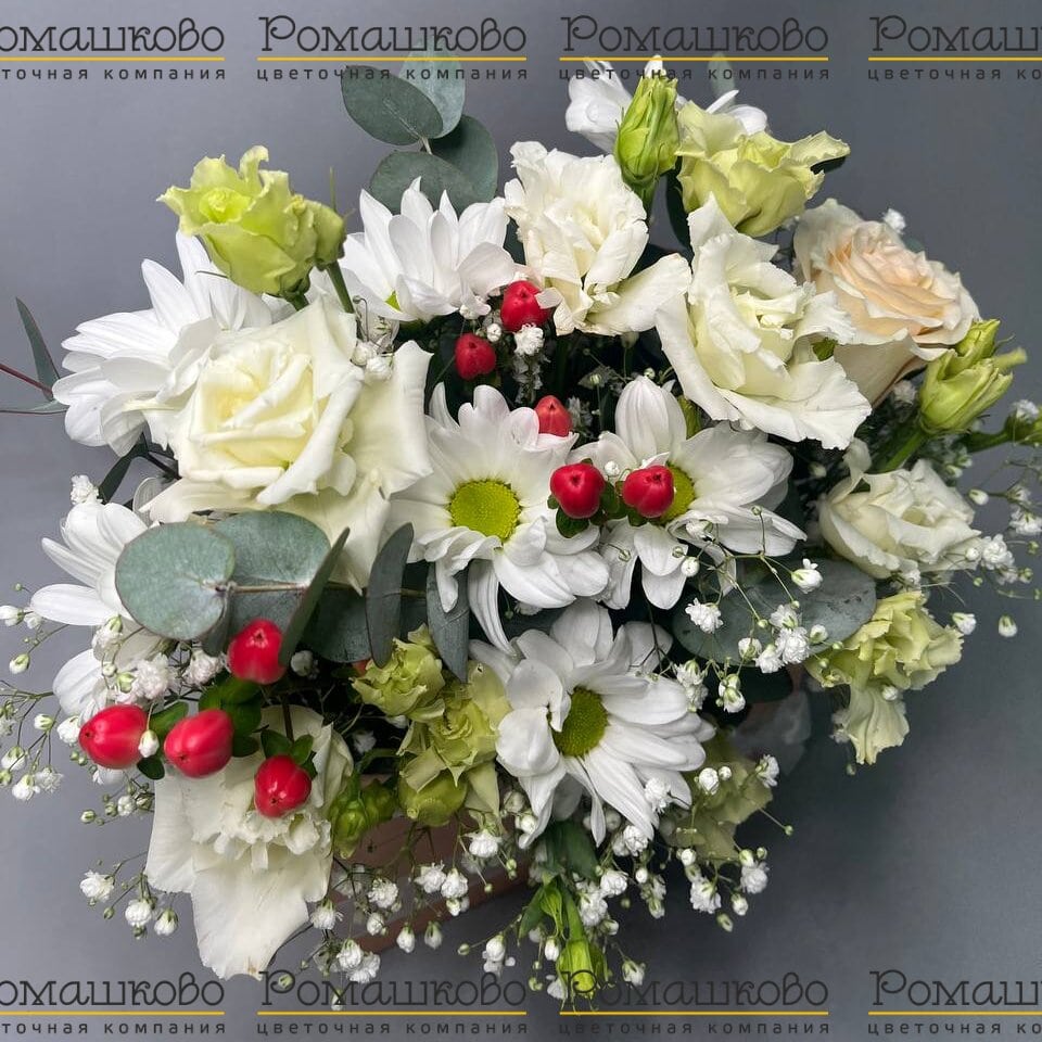 Конверт с цветами «Письмо от природы»