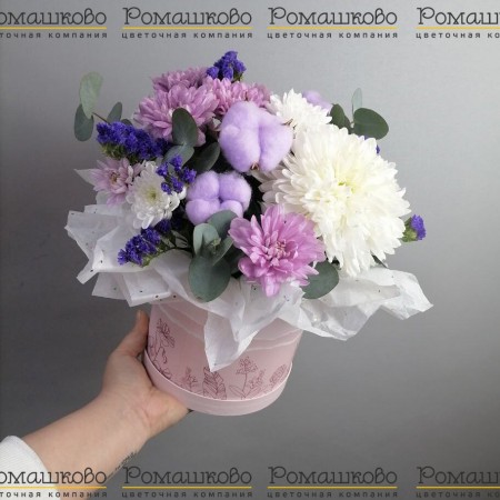 Композиция «Роскошное цветение» за 2 100 - «Ромашково» в Красноярске