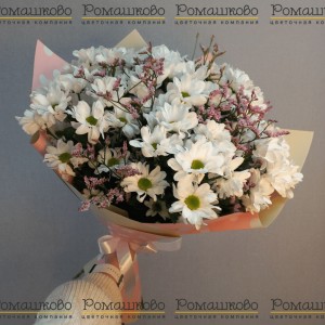 Превью Букет из ромашек «Очарование ромашек»