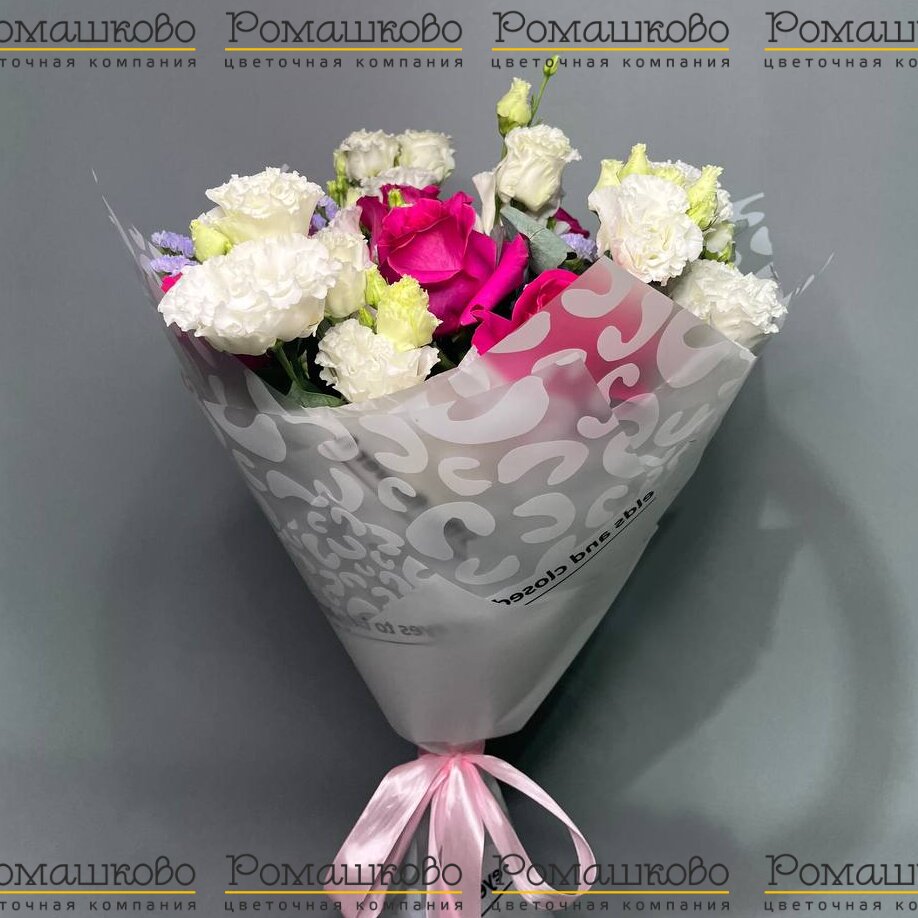 Букет из розы «Багровый закат»