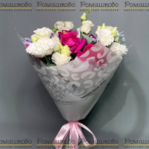 Превью Букет из розы «Багровый закат»