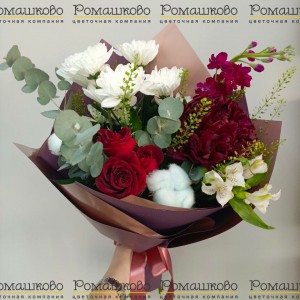 Превью Букет «Алая весна»