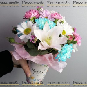 Превью Стаканчик с цветами «Милое утро»