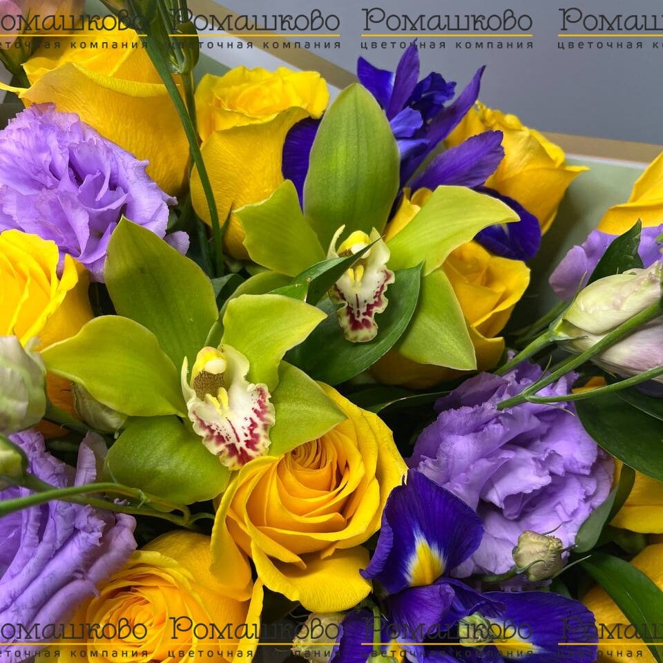 Букет из орхидей 