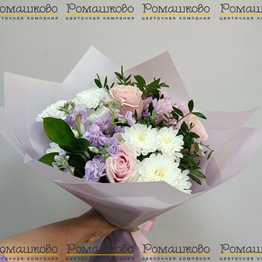 Букет «Белый шелк»