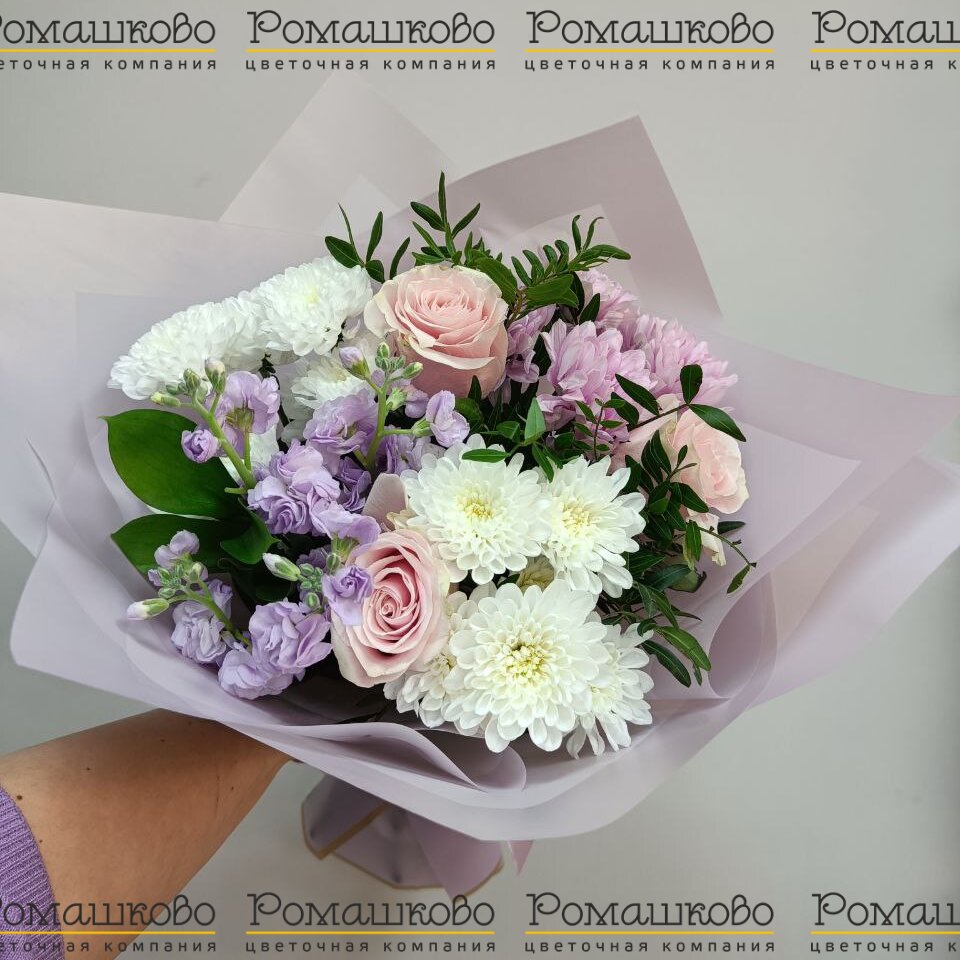 Букет «Белый шелк»