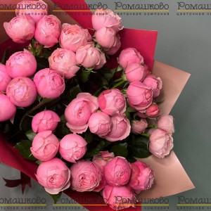 Превью Букет из кустовых роз «Роза святых чувств»