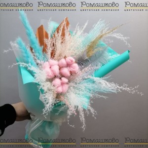 Превью Букет из сухоцветов «Сухие истории»